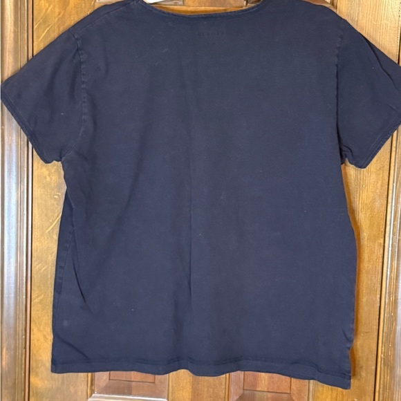 Woolrich navy graphic tshirt GUC Large - Picture 3 of 4